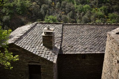 Toiture du Mas Chaptal, la Roquette