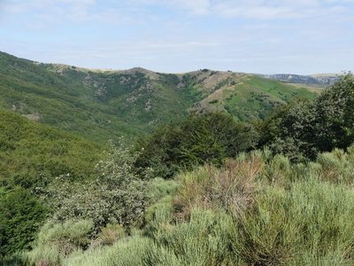 Vue sous le col de Porte