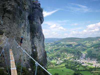 Via Ferrata du Rocher de Roqueprins