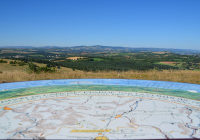 Table d'orientation de la Devèze