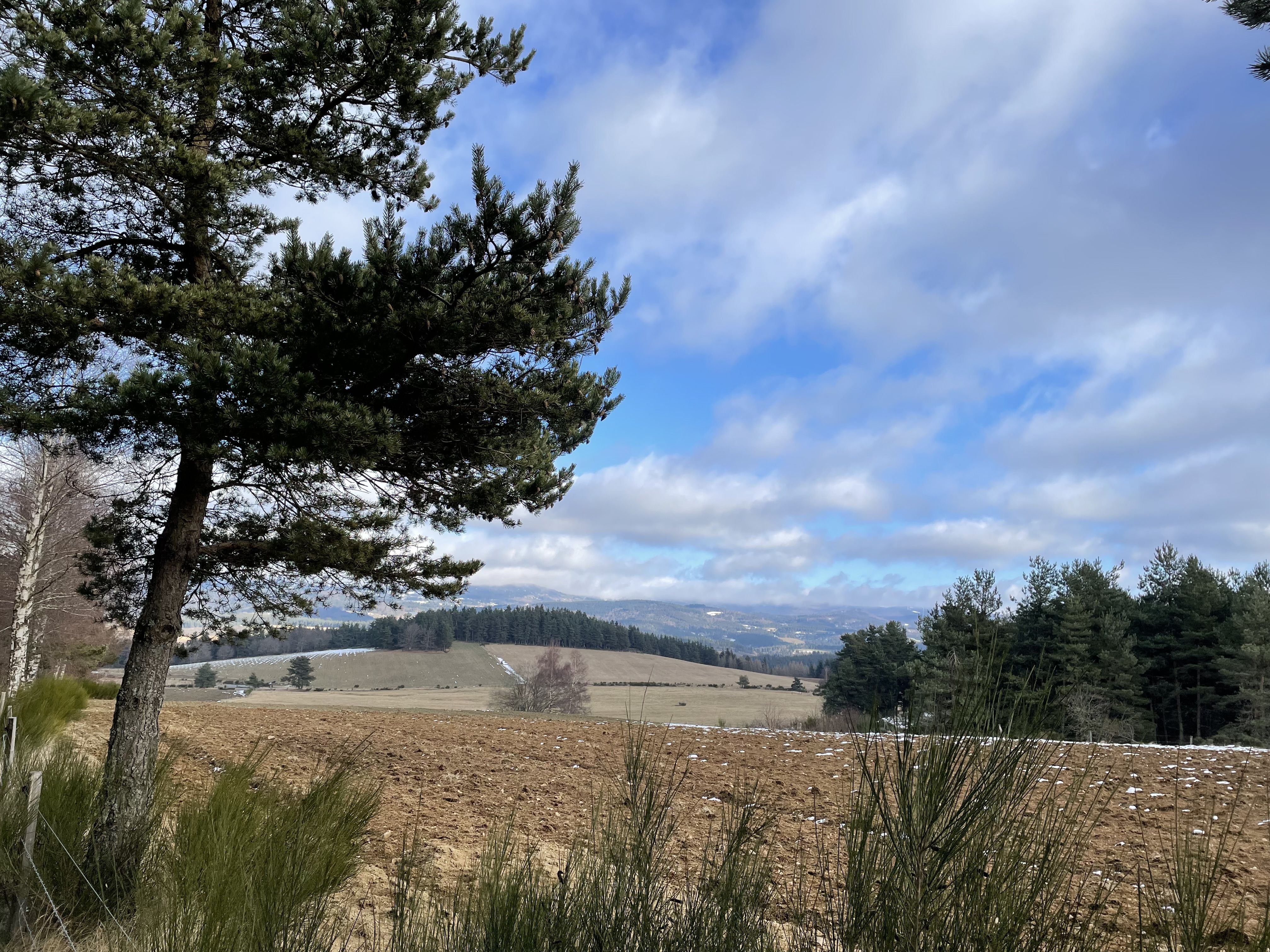 Vue sur le département de l'Ardèche depuis l'itinéraire