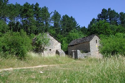 Hameau abandonné du Gerbal