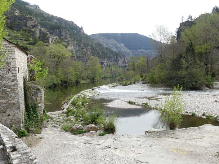 Le Tarn à Sainte-Enimie