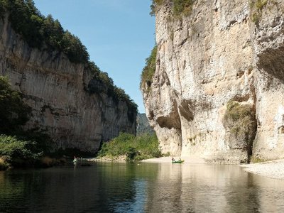 Sur le lit du Tarn