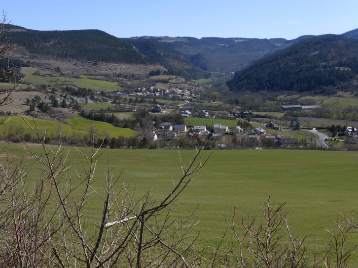 Vue sur Lanuéjols