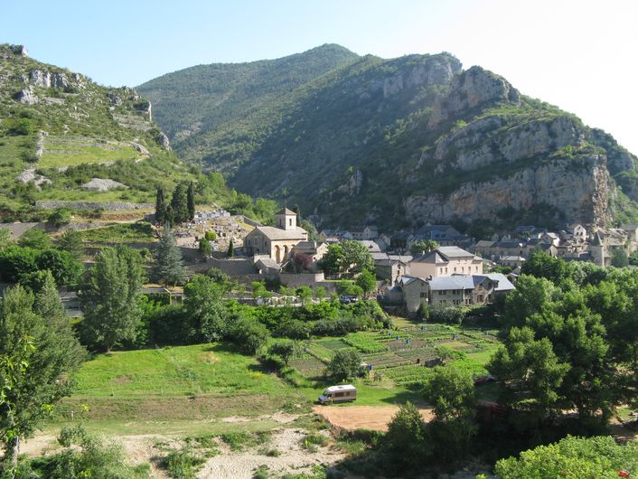 Vue sur La Malène