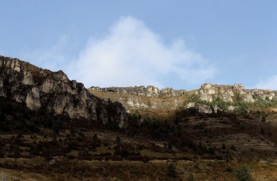 Falaises au-dessus de Salvinsac