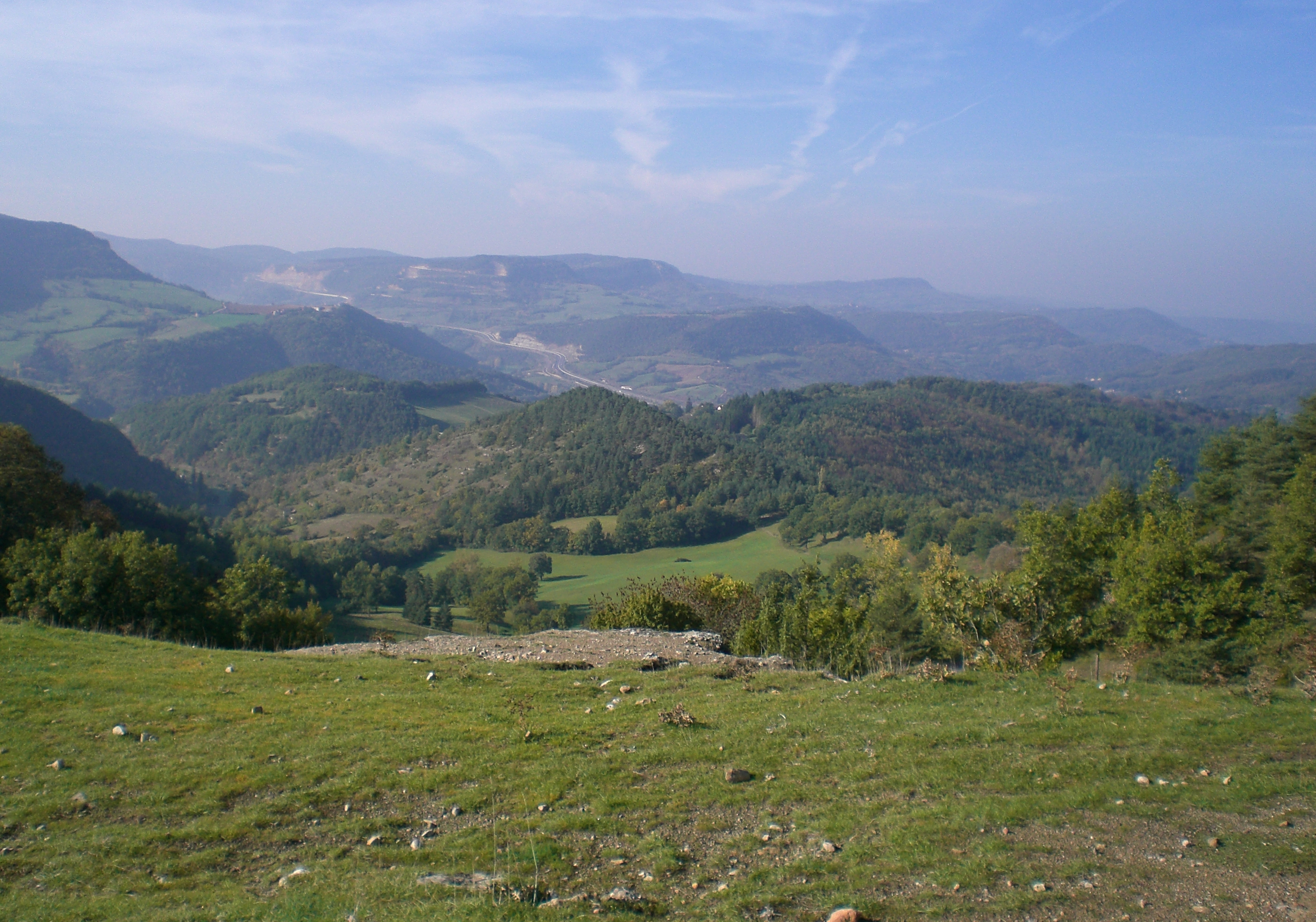 Vue depuis Cadoule