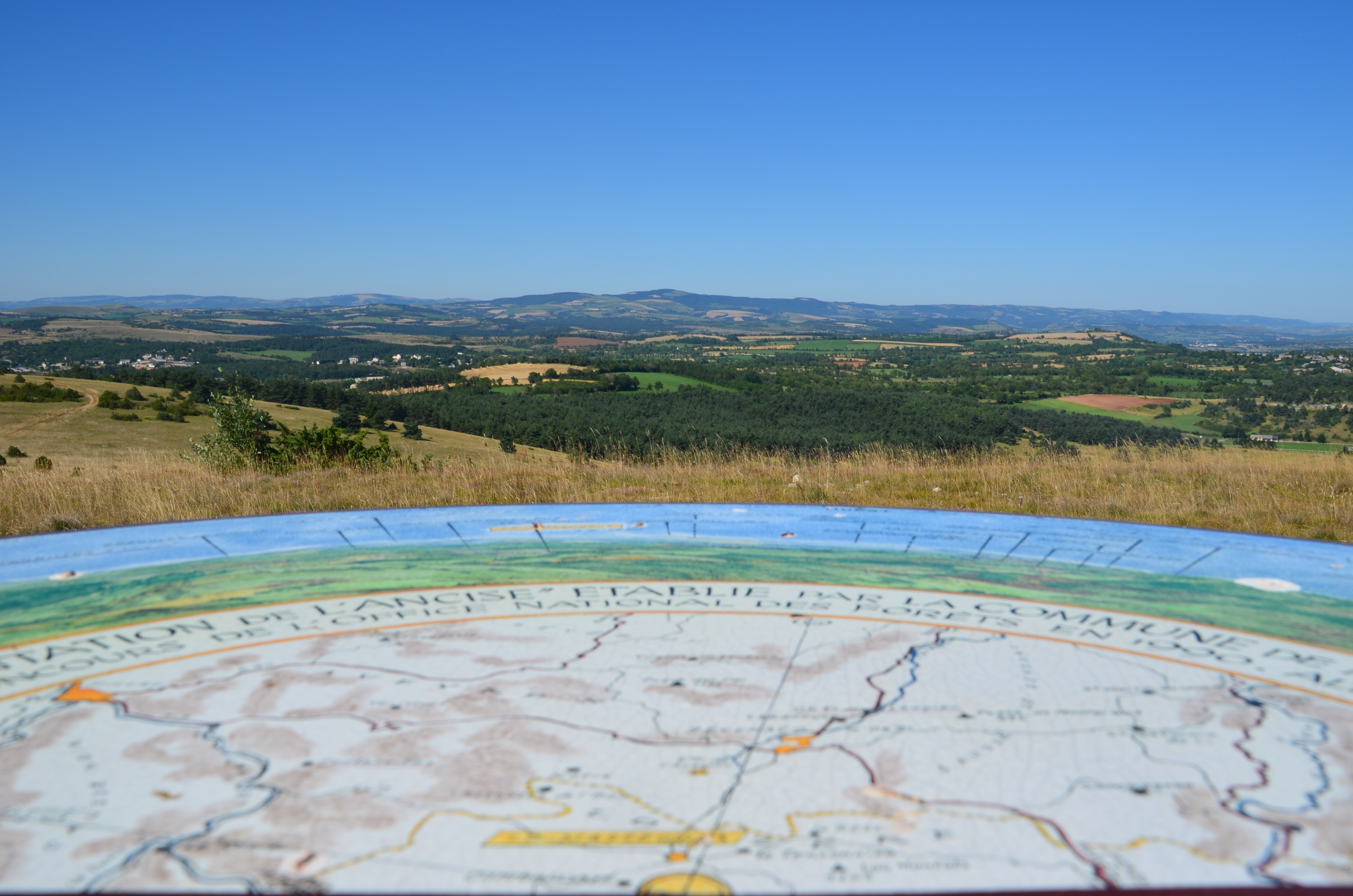 Table d'orientation du Cros Alméras