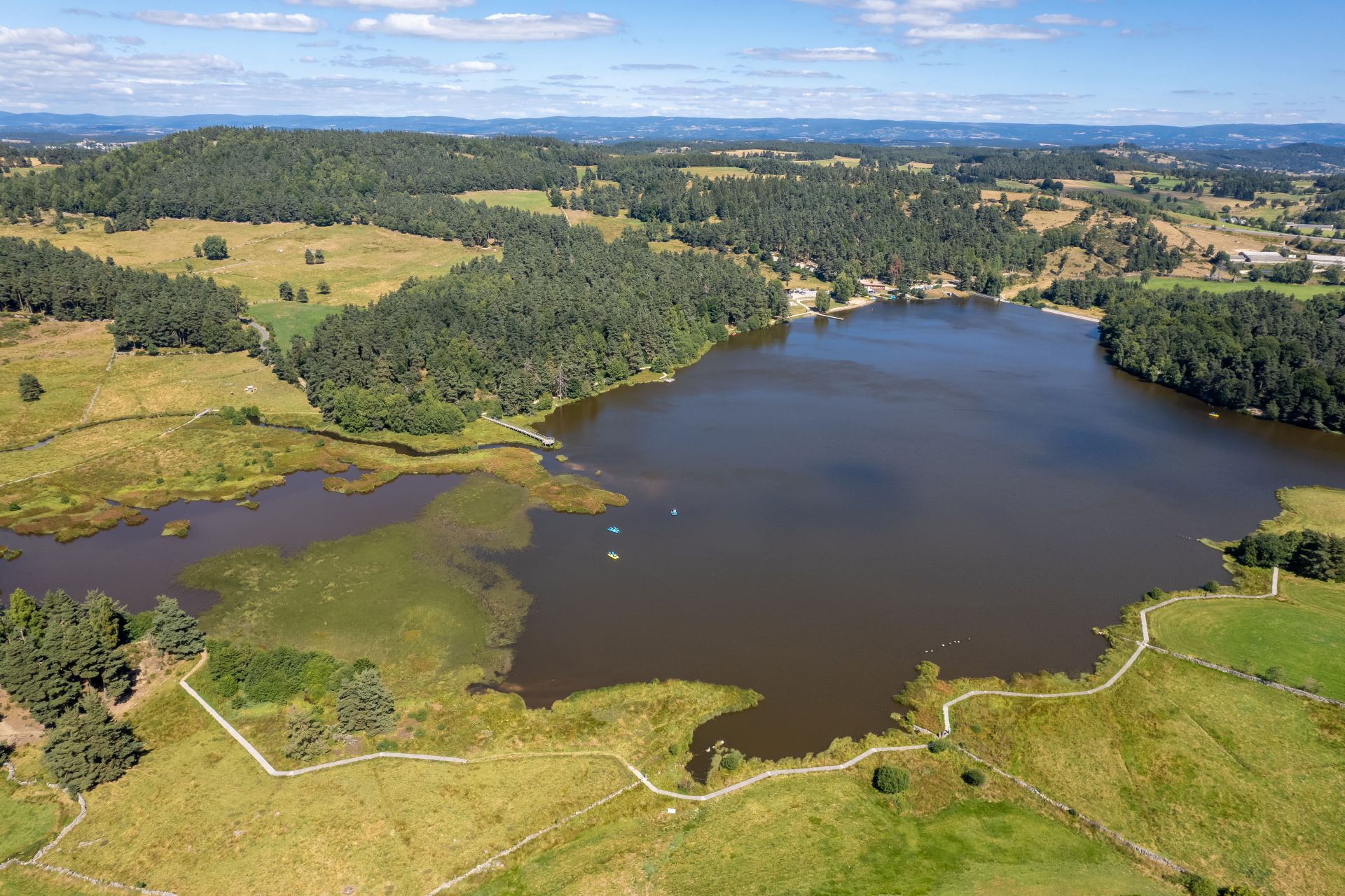 Le lac du Moulinet