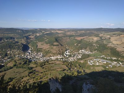 Vue sur la Canourgue