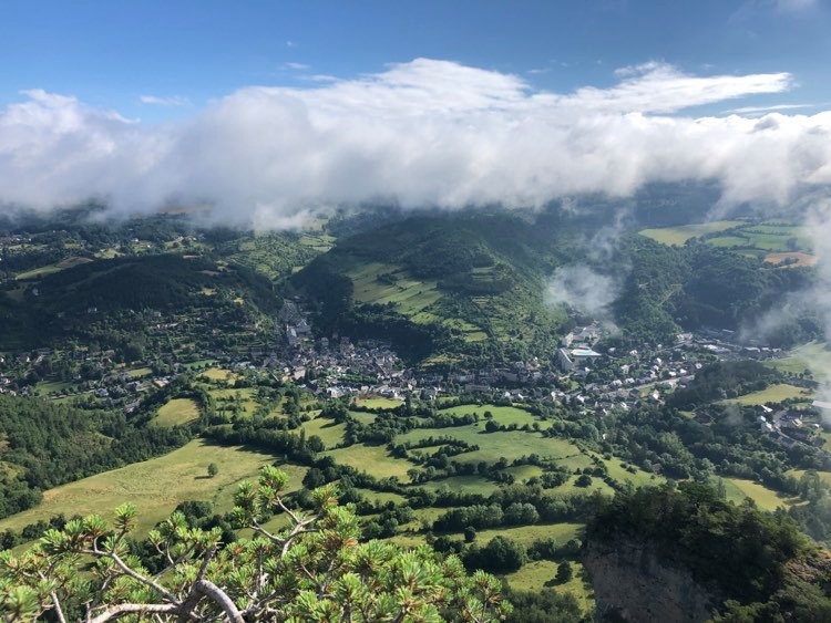 vue sur la Canourgue