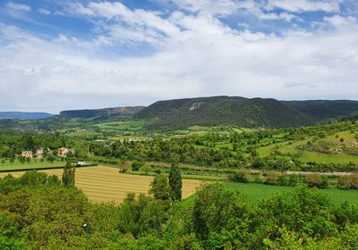 Vue sur la Vallée du Lot Chanac