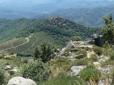 Vue sur le Chastelas