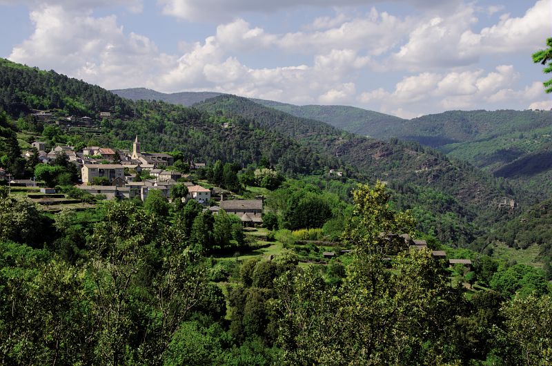 Vue de Saint-Germain-de-Calberte