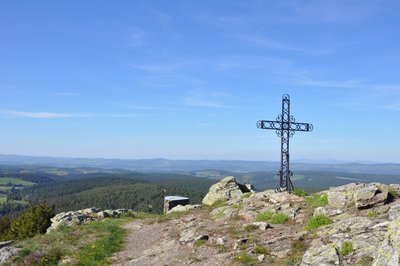 Panorama et table d'orientation au Moure de la Gardille