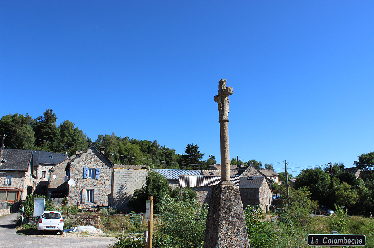 Hameau de la Colombèche au Nord de Mende