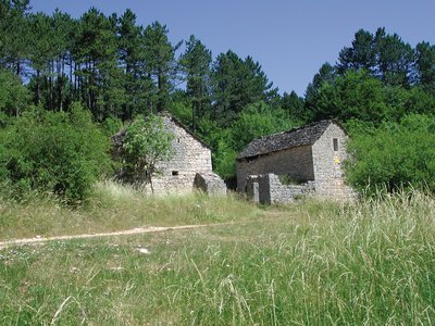 Village Mort du Gerbal sur le Causse de Mende