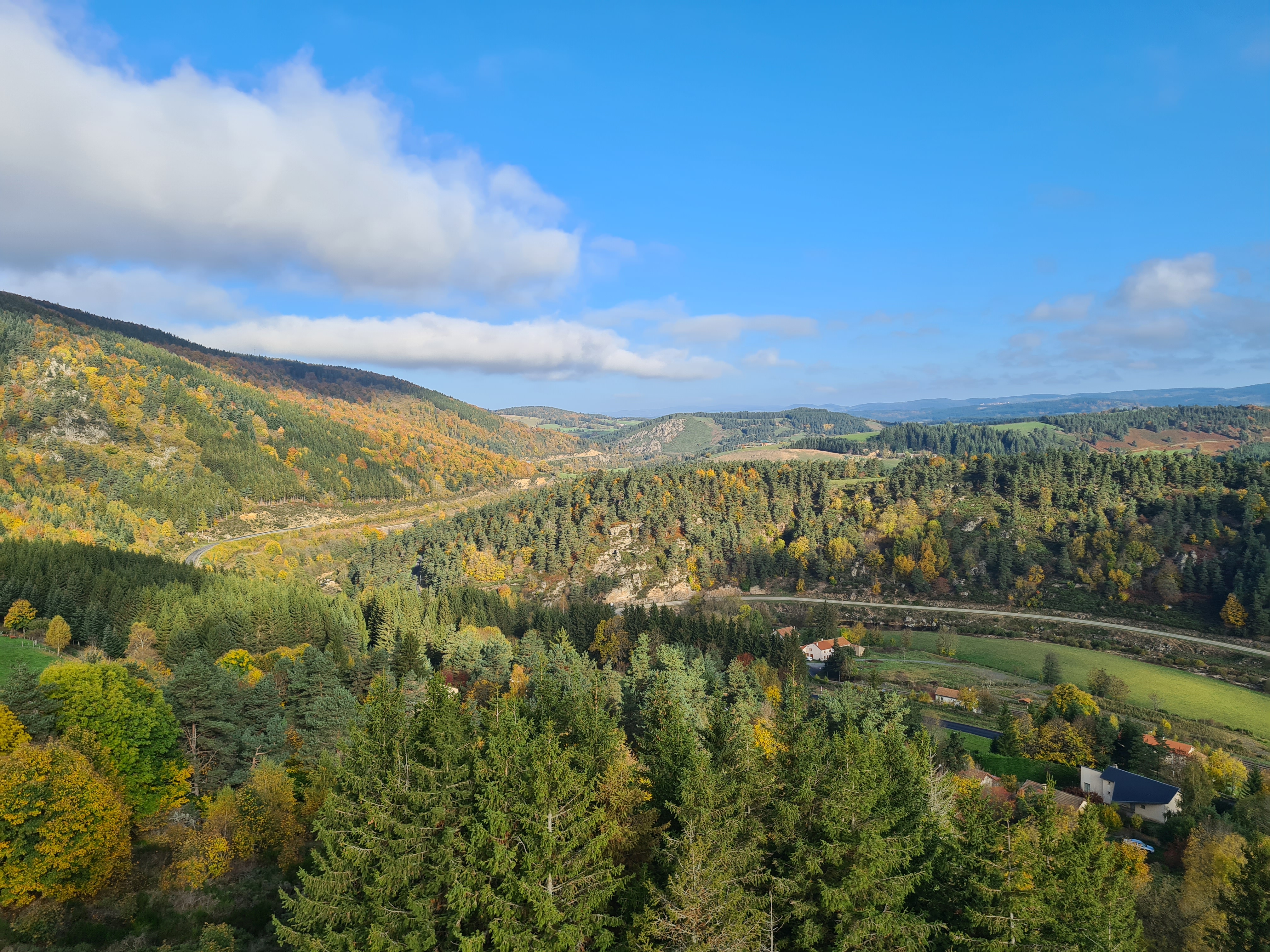 Vue du Château de Luc