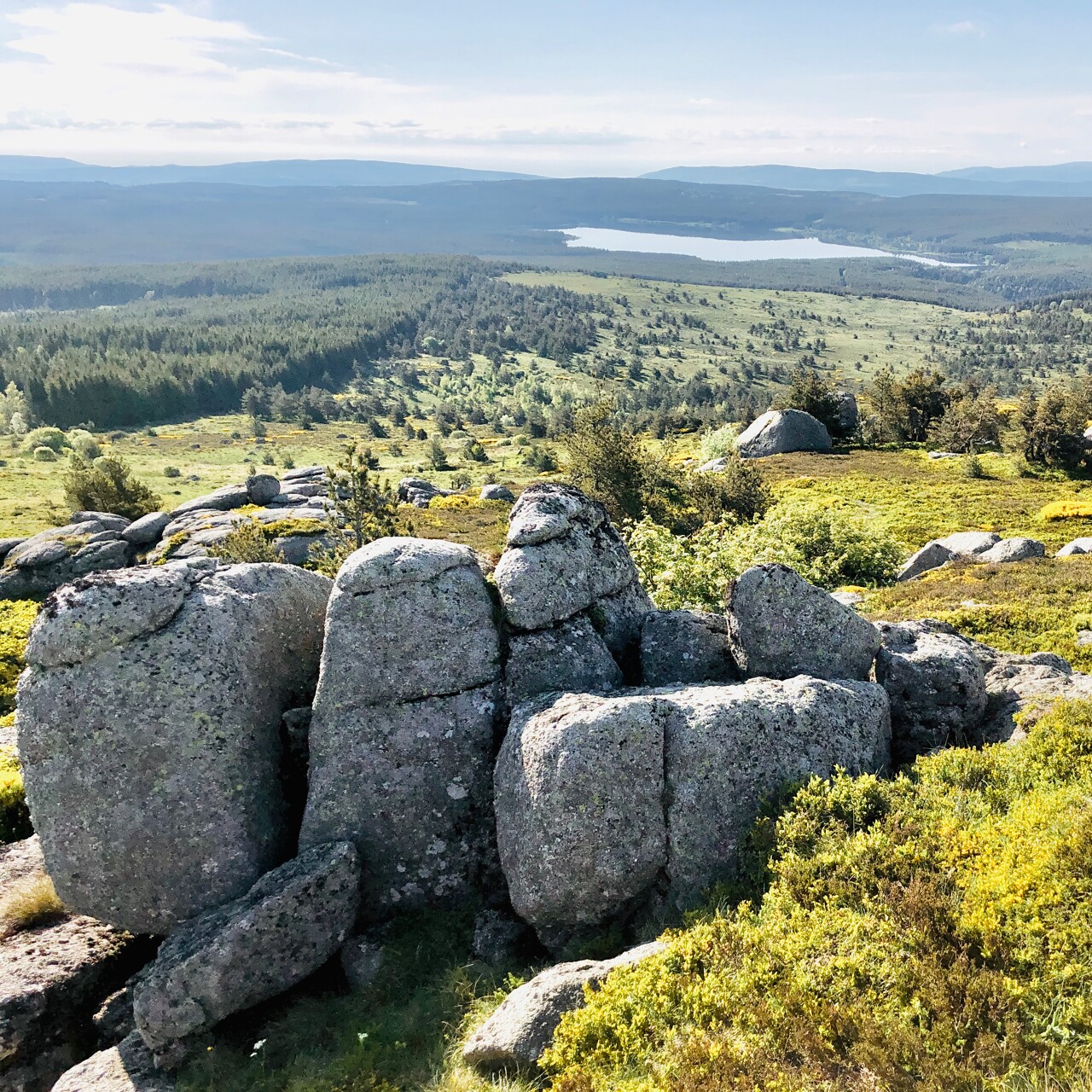 Vue sur Charpal depuis Fortunio