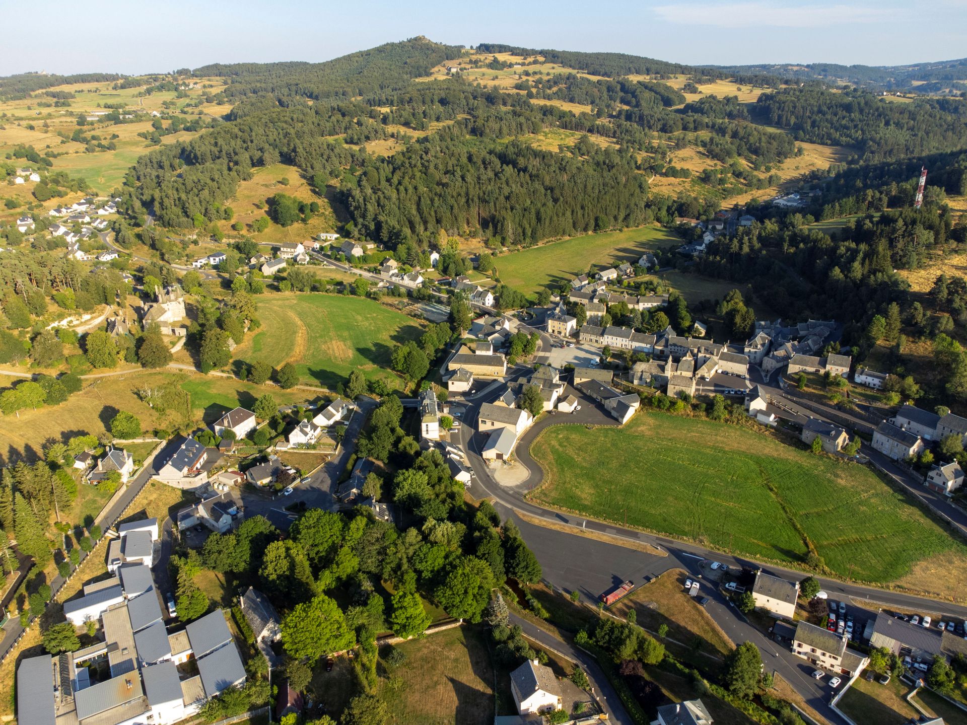 Le village de Fournels