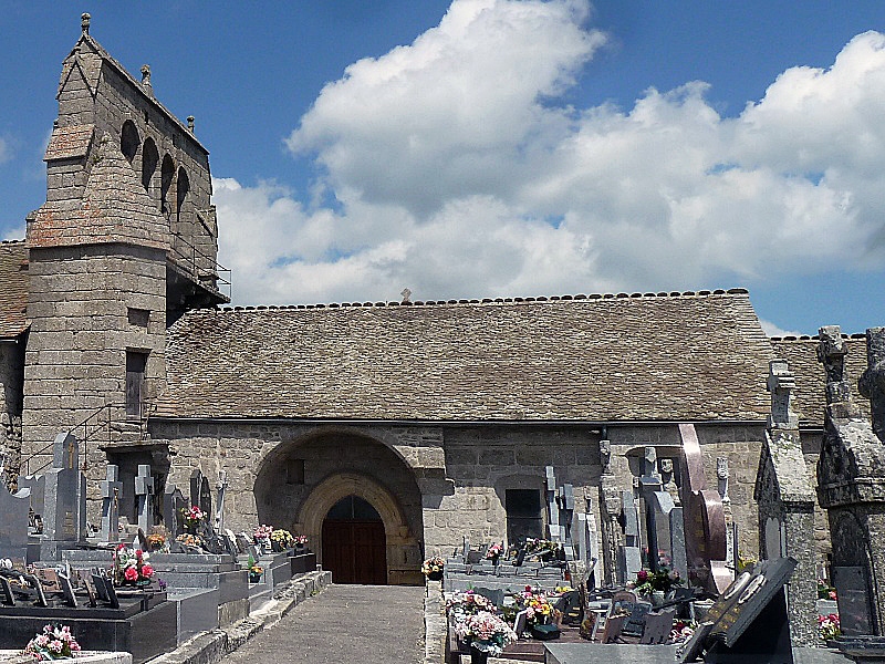 L'église de la Fage Montivernoux