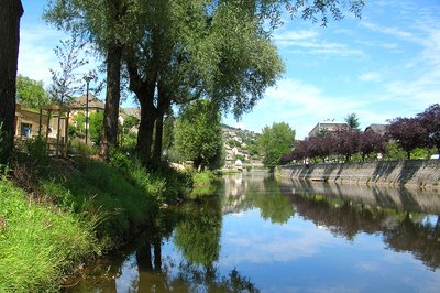 Bords du Lot à Mende